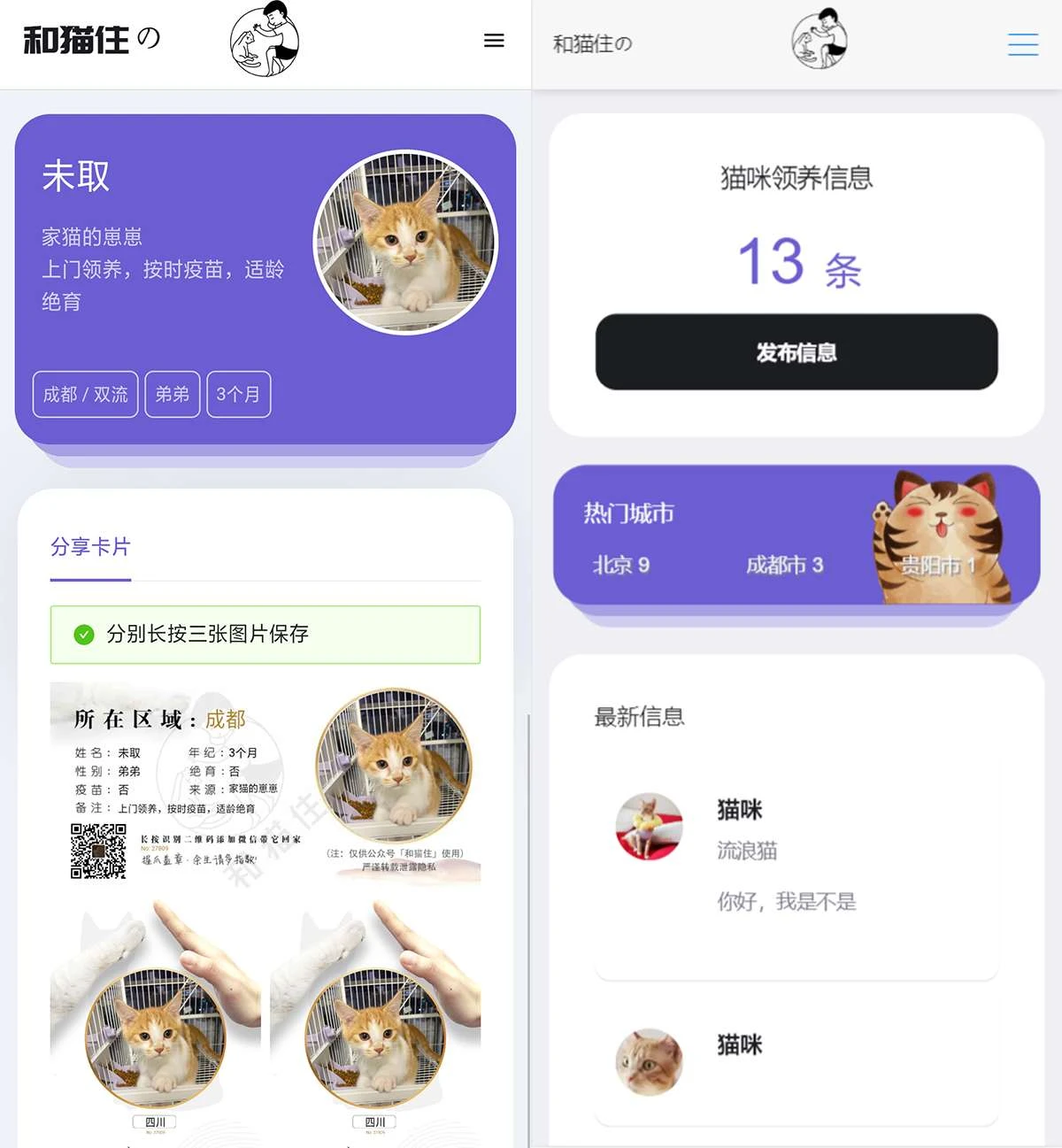 刚刚开发出炉的 流浪猫流浪狗H5完整运营源码下载/可封装APP-源码资源网
