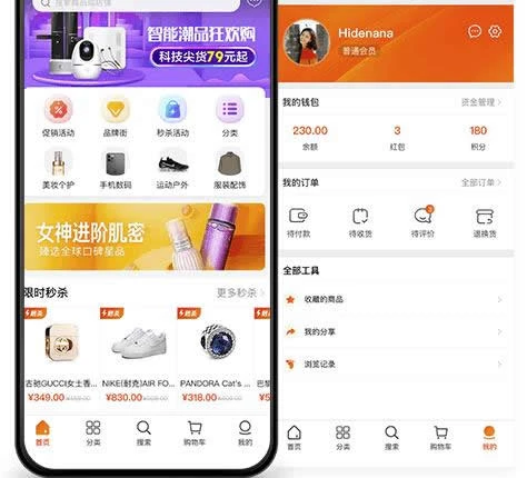仿淘宝商城网站源码+附教程，为中小企业提供的新零售解决方案