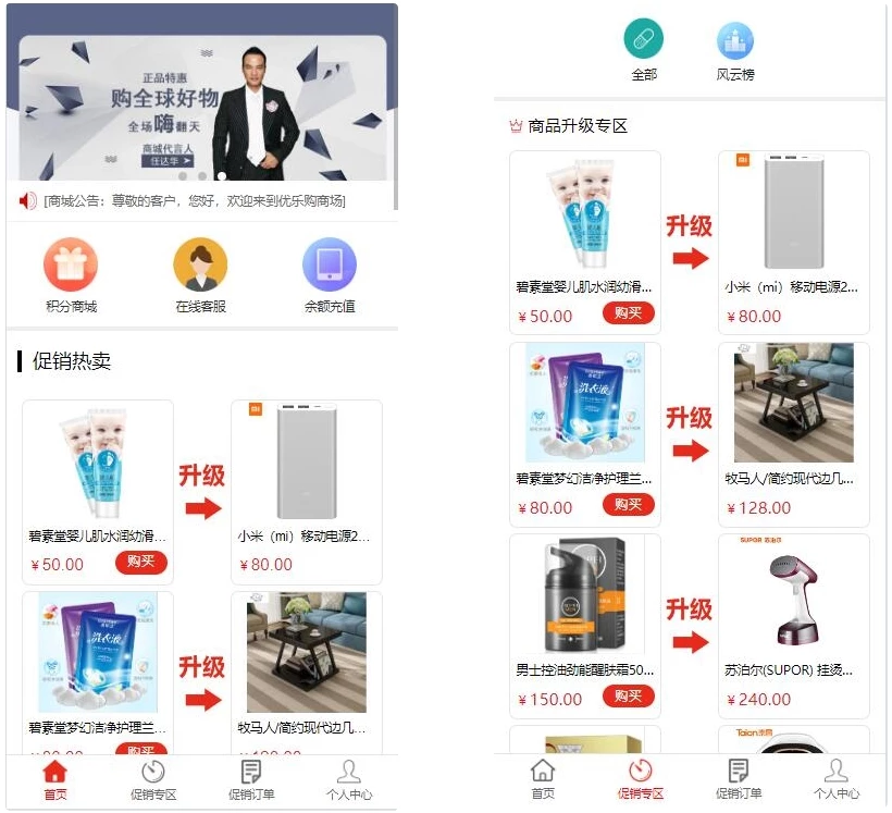 网购商城系统源码 网店买卖交易平台 积分兑换商城系统源码-源码资源网