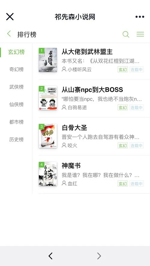 仿阿里巴巴小说网站源码,带自动采集,包含PC端和WAP端