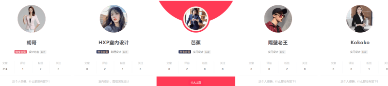 【B2美化】会员展示模块-源码资源网